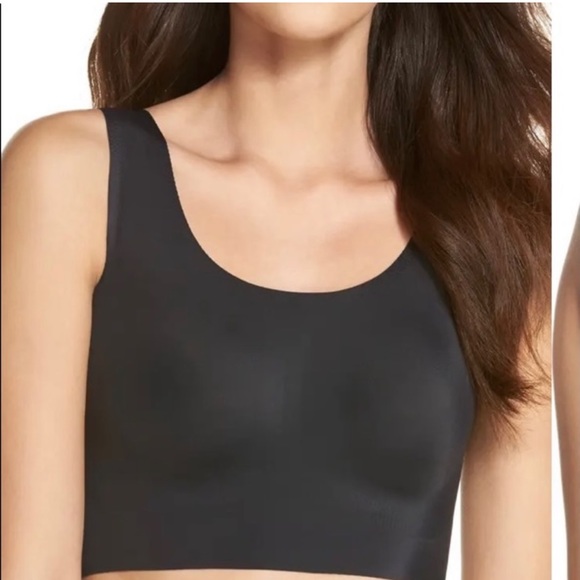 True & Co True Everybody Scoop Neck Bralette Black size X-Small - Picture 1 of 6